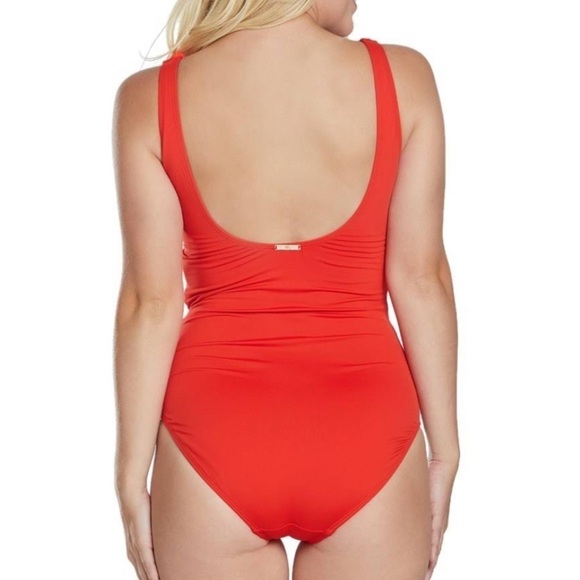 LAUREN Ralph Lauren Beach Club Ruffled One Piece - Picture 3 of 5